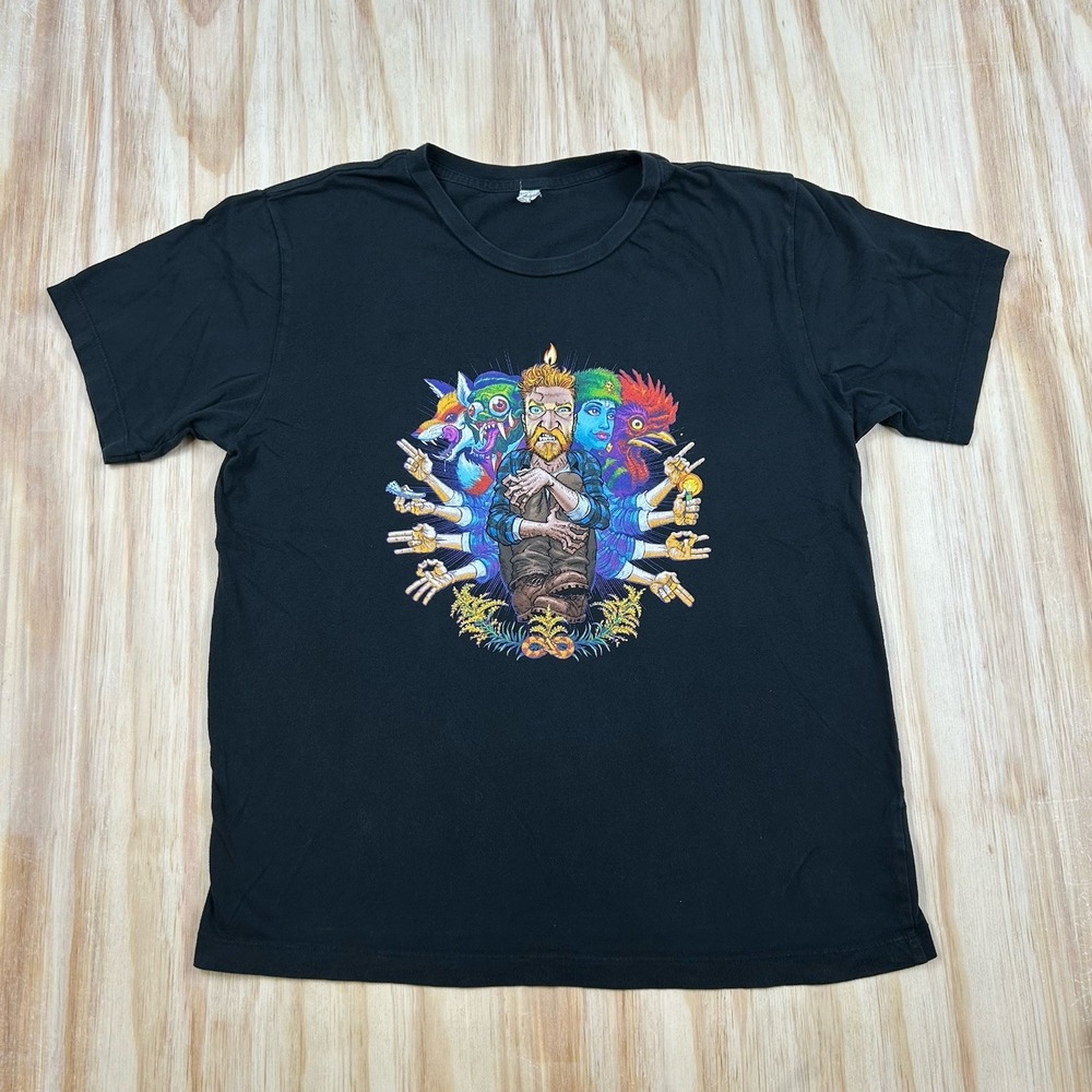 Tyler Childers Graphic T-Shirt Men's L‎ Black Concert Tour Country Squire